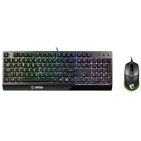 Клавиатура MSI Vigor GK30 проводная, USB Type-A, чёрный