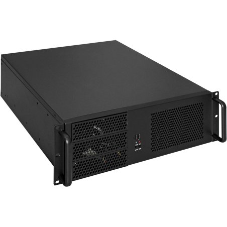 Серверный корпус ExeGate Pro EX293185RUS 3U390-08 (RM 19", высота 3U, глубина 390, БП 600RADS, USB)