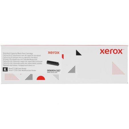 Картридж лазерный Xerox C230/C235 черный стандарт (006R04387)