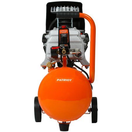 Компрессор поршневой Patriot Optima Euro 24-240K2 масляный 240л/мин 24л 1500Вт оранжевый/черный