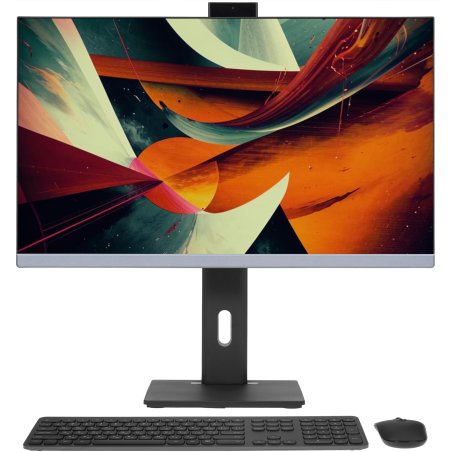 Моноблок Digma Pro Unity 27" Full HD i5 1335U (1.3) 16Gb SSD 512Gb Iris Xe Windows 11 Professional GbitEth WiFi BT 90W клавиатура мышь Cam серый 1920x1080