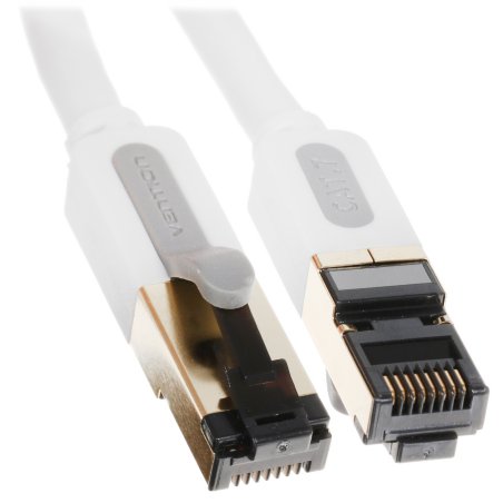 Патч-корд Vention прямой SFTP cat.7 RJ45 - 1м. Серый