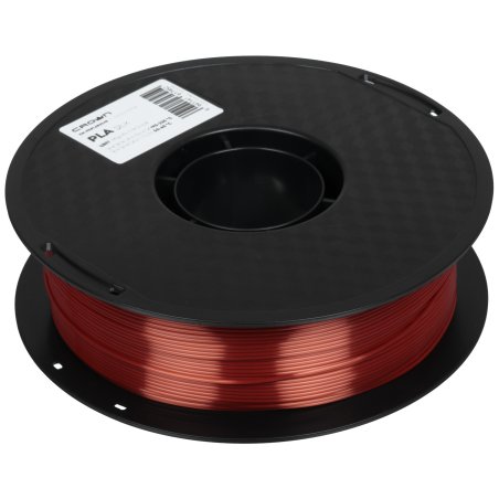 Филамент Crown Micro CM-FILPLAS004R PLA Silk 1.75 1кг медно-красный