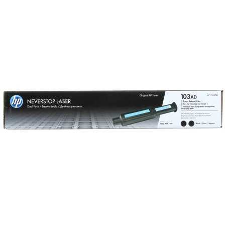 Заправочный комплект тонера 103AD HP Neverstop Laser 1000a/1000w/1200a/1200w, 2X2,5К W1103AD