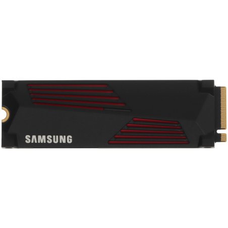 Накопитель SSD Samsung 990 Pro MZ-V9P4T0CW, 4Tb, PCIe 4.0 x4, M.2 2280, NVMe, R/W 7450/6900, с радиатором