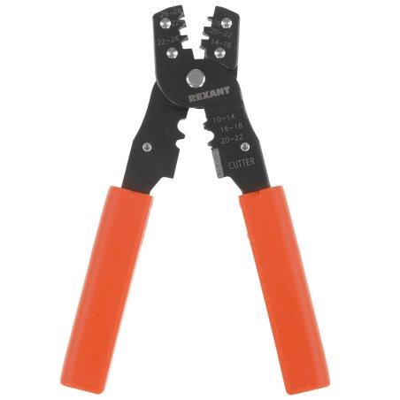 Инструменты Rexant HT-202B (12-3032) Кримпер для обжима изолированных и неизолированных клемм 0.10 - 6.0 мм (TL-202B)