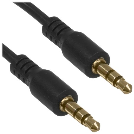Кабель аудио Cablexpert CCA-405-6, Jack3.5 - Jack3.5, 2м, спиральный