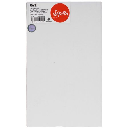 Картридж струйный Epson C13T693100 для SC-T3000/T5000/T7000 UltraChrome XD Photo Black T693100 350 м