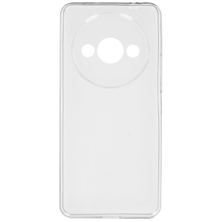Чехол (клип-кейс) BoraSCO для Xiaomi Redmi 13C Silicone Case прозрачный (72840)