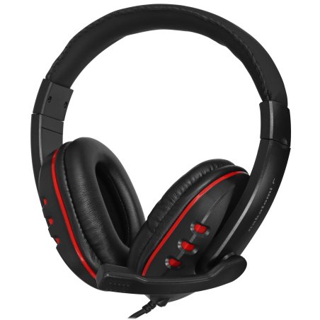 Гарнитура Nakatomi HS-T50MV черный (c рег. громкости)