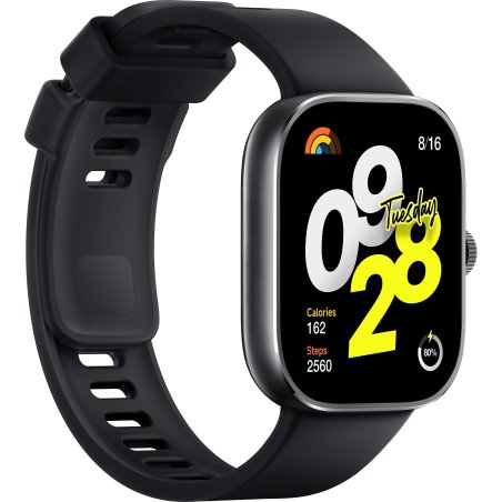 Умные часы Redmi Watch 4, 1.97", AMOLED, Bluetooth, NFC, WR50, черный