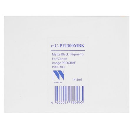 Картридж струйный NVPrint C-PFI300 MBK для Canon imagePROGRAF PRO-300