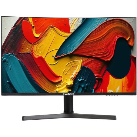 Монитор 27" ExeGate Combat EC2700TA VA 2560x1440, 165 Гц, 1 мс, 16:9, 300 кд/м², 1xHDMI, 1xDP, 2xUSB, 3.5 мм, изогнутый R1500, черный