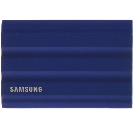 Внешний SSD Samsung T7 Shield, 2TB, USB 3.2 Gen 2 Type-C, R/W 1050/1000, синий