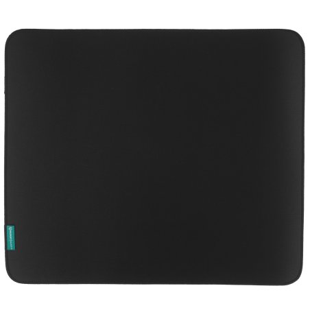 Коврик для мышки Raskat черный S (350x300, резина/ткань, прошитый край)