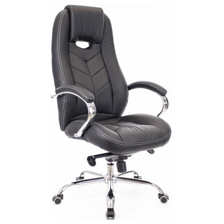 Кресло руководителя Everprof Drift M экокожа, черный