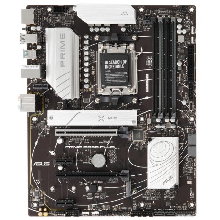 Материнская плата ASUS PRIME B650-PLUS-CSM, AM5, AMD B650, 4xDDR5, 4xSATA, 2xM.2, 1xPCIe 4.0 x16, 2xPCIe 4.0 x1, 1xDP, 1xHDMI, 1x2.5Gb LAN, 4xUSB-A 10Gbps, 2xUSB-A 5Gbps, 2xUSB-A 2.0, 5x3.5 мм, 7.1, ATX