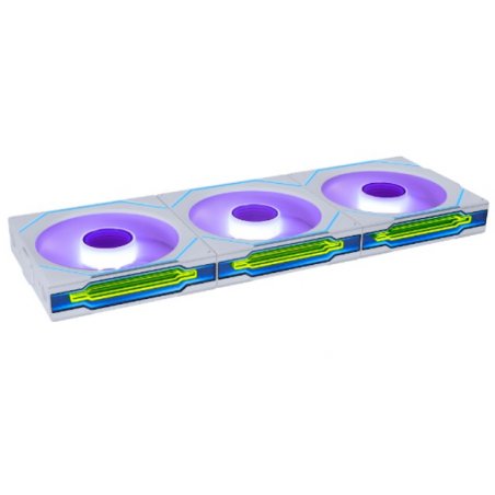 Вентилятор для корпуса Lian-Li Uni Fan SL-INF Wireless 120 ARGB 120х124.5x28 белый 4-pin 29.2дБ (упак.:3шт) (G99.12SLIN1W3W.R0) Ret