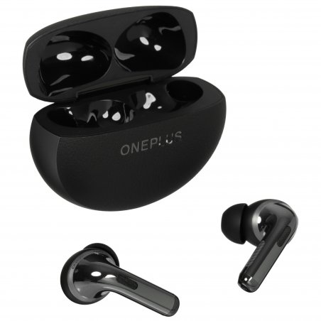 Наушники TWS OnePlus Buds Pro 3 E512A черный, внутриканальные, Bluetooth, активное шумоподавление, беспроводная зарядка, до 10 ч