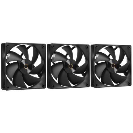 Комплект вентиляторов для корпуса Ocypus Delta F12 ARGb 3 IN 1 BK Delta-F12-BK3AM00X-GL черный 120мм 2000rpm 29db 4-pin