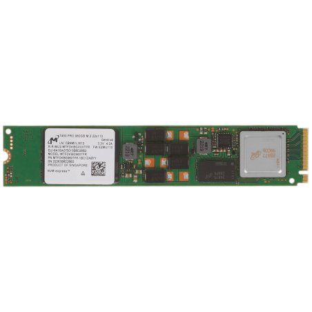 Накопитель SSD Micron 7450 PRO, 960Gb, M.2 22110, PCIe 4.0 x4, NVMe, R/W 5000/1400