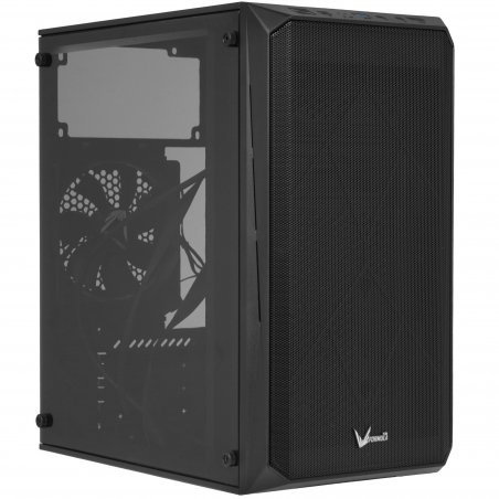 Компьютерный корпус Aerocool/Formula V Line CS-107 Plus mATX USB 3.0x1/USB 2.0x1/audio черный