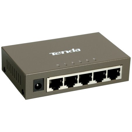 Коммутатор Tenda TEG1005D5-портовый гигабитный настольный