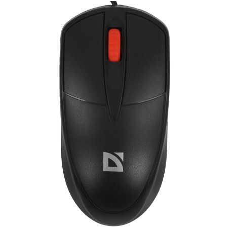 Мышь проводная Defender Icon MB-057 черный, 1000 dpi, USB, кнопки - 3