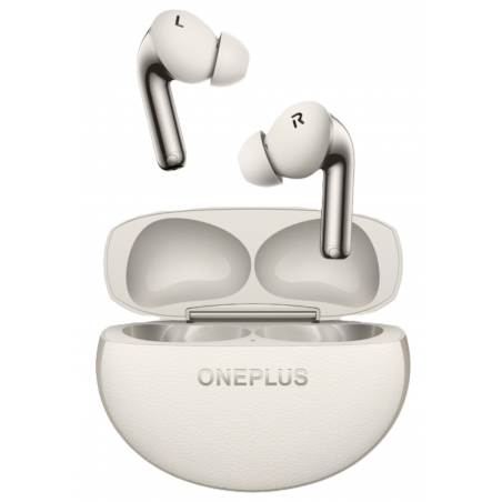 Наушники TWS OnePlus Buds Pro 3 E512A белый (лунный), внутриканальные, Bluetooth, активное шумоподавление, беспроводная зарядка, до 10 ч