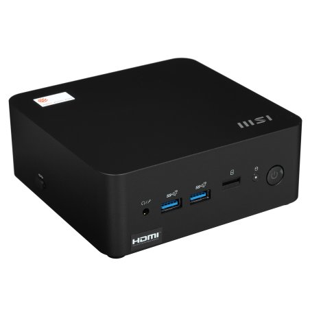 Мини ПК MSI Cubi NUC 1M-095RU Core 7 150U (1.8) 16Gb SSD 512Gb Graphics CR Win 11Pro 2xGbitEth WiFi BT 120W черный (9S6-B0B111-420)