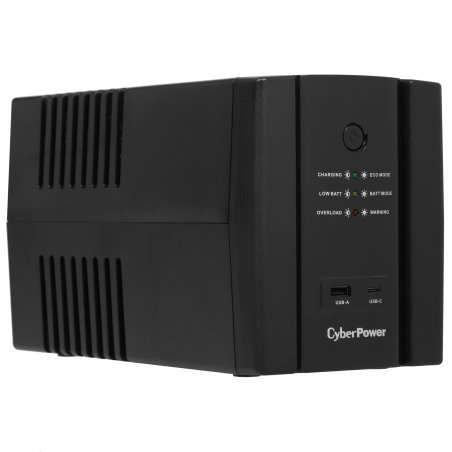 Источник бесперебойного питания CyberPower UT2200EG ИБП Line-Interactive, Tower, 2200VA/1320W USB/RJ11/45/USB charger A/C (4 EURO) NEW, 12В/9 Ач х 1