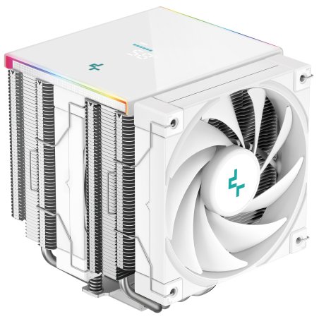 Кулер для процессора DEEPCOOL AK620 DIGITAL SE LGA20XX/1700/1200/115X/AM5/AM4 (9шт/кор, TDP 260W, PWM, DUAL Fan 120мм, 6 тепл. трубок, ARGb, черный) RET (R-AK620-BKADMN-GJD)