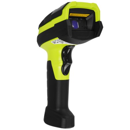 Сканер штрих-кода ручной Zebra DS3608 (DS3608-ER3U4602ZVW) 2D Imager (дальнобойный), проводной, USB, RS-232 (COM порт, Serial), зеленый/черный