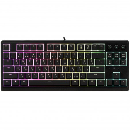 Клавиатура Razer Ornata V3 Tenkeyless проводная, USB Type-A, чёрный (Ру-раскладка)