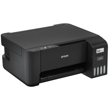 МФУ струйное Epson EcoTank L3210 (C11CJ68506/C11CJ68403/C11CJ68405/C11CJ68501/C11CJ68517), A4, цветной, печ. до 10 стр/мин. (ч/б) до 5 стр/мин. (цвет), 1440 x 5760 dpi (печать) 600x1200dpi (скан.), USB