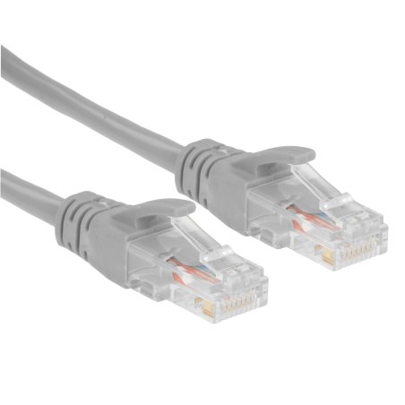 Патч-корд UTP кат.5e, 10м ExeGate серый