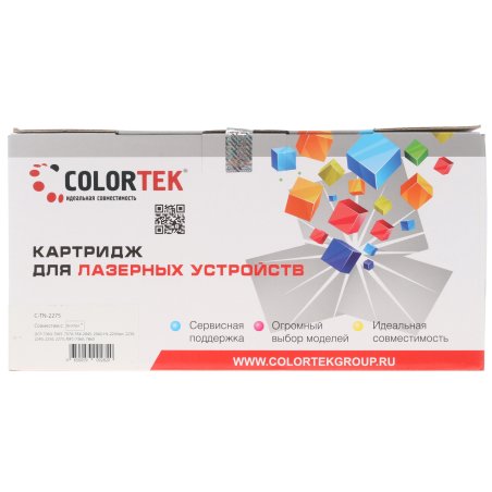 Картридж лазерный Colortek TN-2275 черный