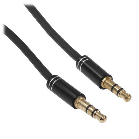 Кабель аудио Cablexpert CCAB-02-35MM-2MB, 3.5 Jack (M)/3.5 Jack (M), черный, 2м, блистер