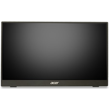 Монитор 15.6" Acer PM161QJbmiuux IPS 1920x1080, 60 Гц, 6 мс, 16:9, 250 кд/м², mini-HDMI, 2xUSB-C, 3.5 Jack, динамики (2x1 Вт), HDR10, FreeSync, черный