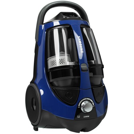 Пылесос Samsung VCC8836V36/XEV синий, 430/2200 Вт, уборка сухая, пылесборник контейнер 2 л