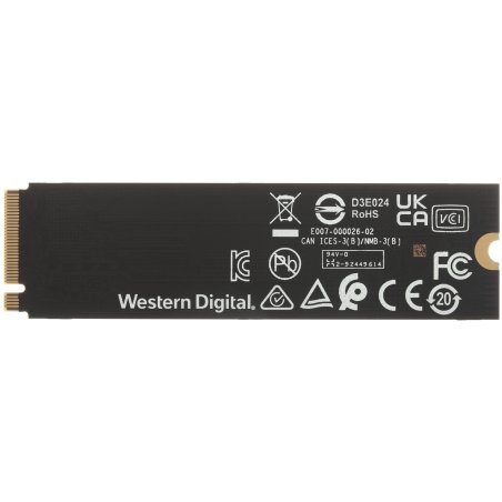 Накопитель SSD WD Blue SN5000, 500Gb, PCIe 4.0 x4, M.2 2280, NVMe, R/W 5000/4000