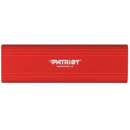 Внешний SSD Patriot Transporter Lite, 1TB, USB 3.2 Gen 2 Type-A/Type-C, R/W 1000/1000, красный