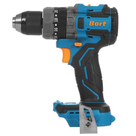 Дрель-шуруповерт аккумуляторная Bort BAB-21X, 18В, Без АКБ и ЗУ, Ударная
