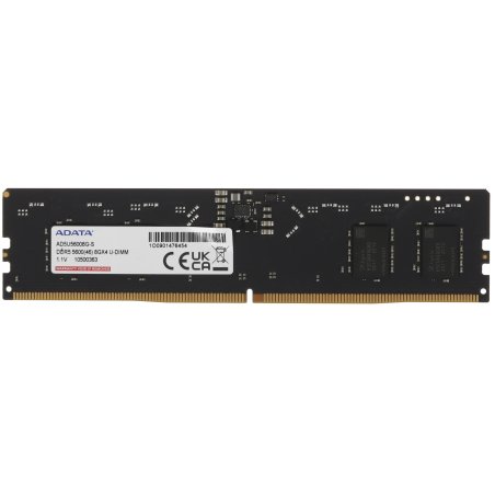 Оперативная память ADATA, DDR5, 8GB (1x8GB), 5600MHz, CL46, UDIMM