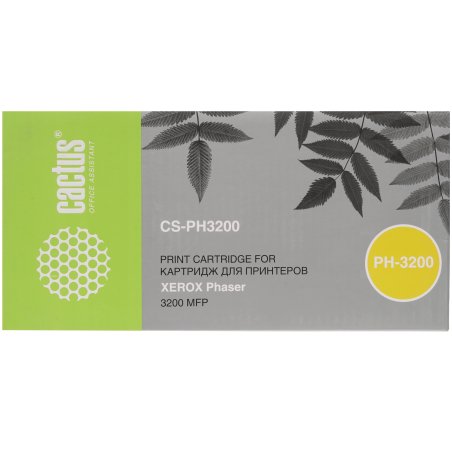 Картридж лазерный Cactus CS-PH3200 (113R00730) черный (3000 стр.) для Xerox Phaser 3200 MFP