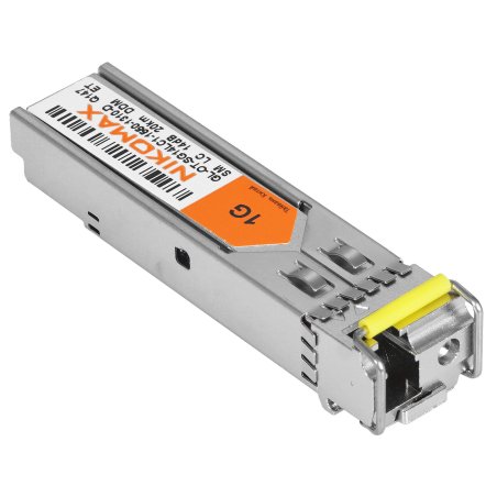 Сетевое оборудование GIGALINK GL-OT-SG14LC1-1550-1310-D Модуль SFP, WDM, 1Гбит/c, одно волокно SM, LC, Tx:1550/Rx:1310 нм, DDM, 14 дБ (до 20 км)