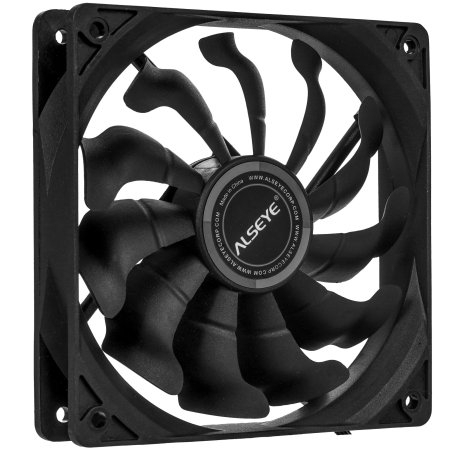 Вентилятор для корпуса ALSEYE Cooling Fan 120x120x25мм, черный