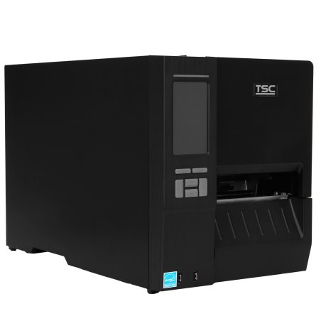 Принтер этикеток термотрансферный TSC MH241T 203 dpi, 356 мм/сек, USB, RS-232, Ethernet, USB Host, черный