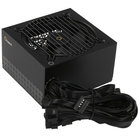 Блок питания 600W Ocypus Beta P600 BK (ATX, APFC, 20+4 pin, 120мм fan, PCI-E 6+2Px2, 3xSATA) (Beta-P600-N1HDBK024X-EU)