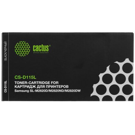 Картридж лазерный Cactus CS-D115L черный (3000 стр.) SL-M2620D/M2820ND/M2820DW